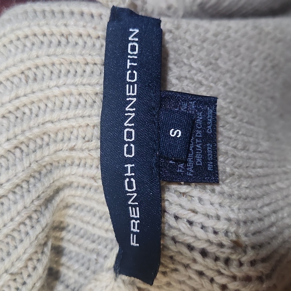 French Connection SZ S Wrap Sweater - Picture 8 of 9